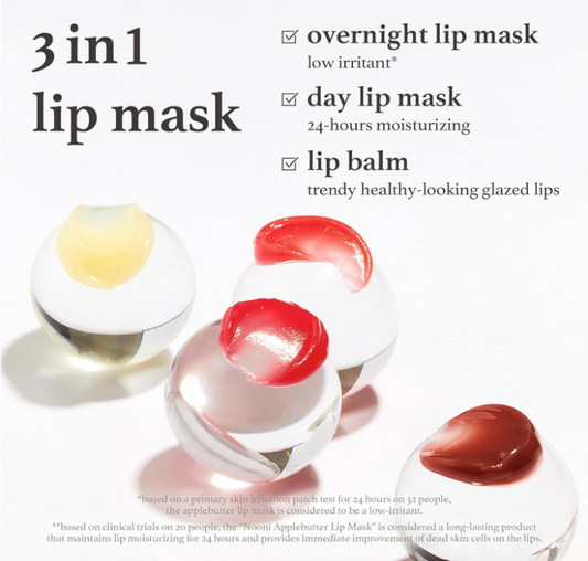 nooni appleberry lip mask