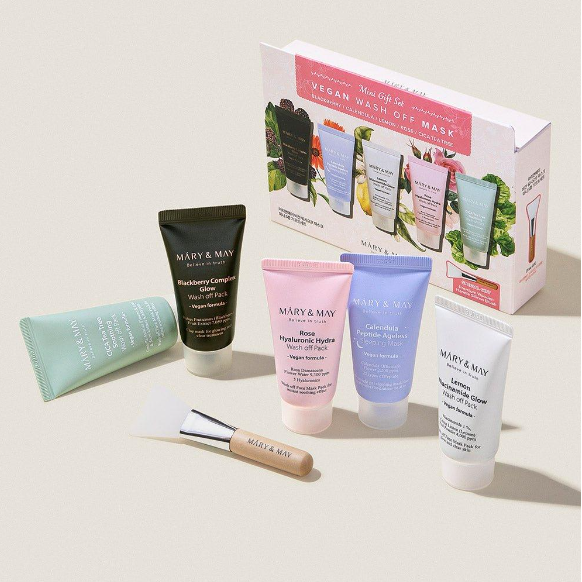 Mary & May Vegan Wash Off Mask (minis)