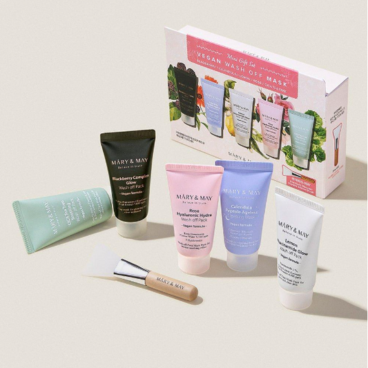 Mary & May Vegan Wash Off Mask (minis)