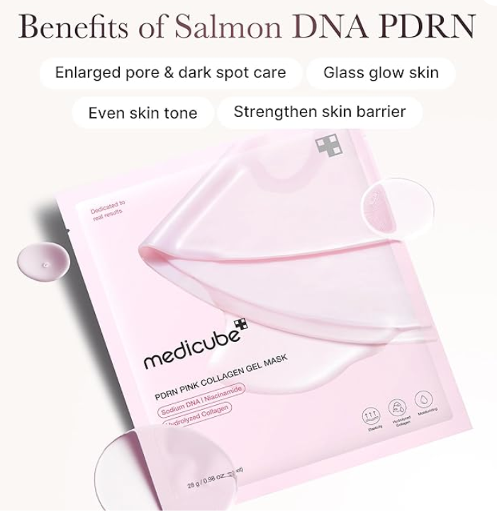 Medicube PDRN Pink Collagen Mask Sheets
